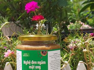 Nghệ đen ngâm mật ong - Black turmeric infused honey