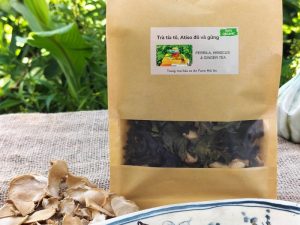 Trà tía tô, atiso đỏ, gừng - Ginger, hibiscus & perilla tea