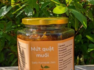 Mứt quật muối - Salty kumquat jam