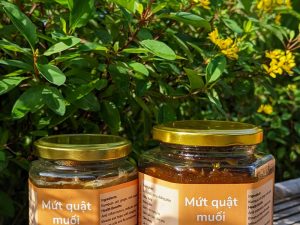 Mứt quật muối - Salty kumquat jam