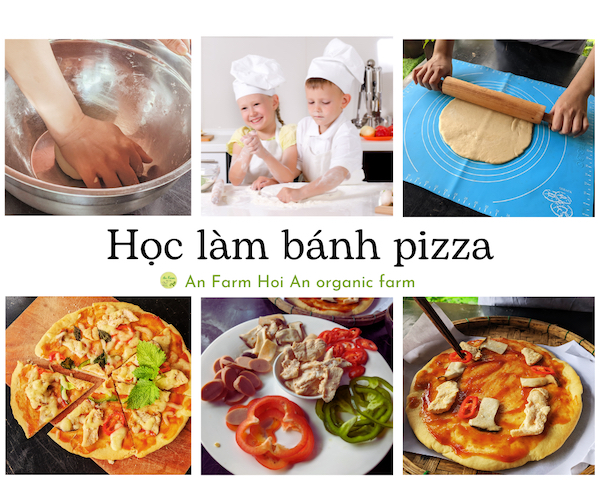 Trải nghiệm học làm bánh pizza