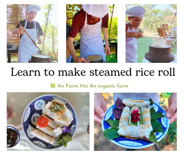 Learn to make steamed rice roll